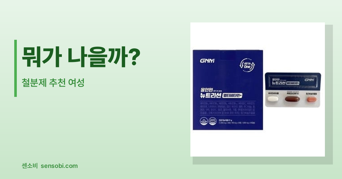 철분제 추천 여성 — 2026년 솔직 비교 (헴철 vs 비헴철, 흡수율부터 따졌습니다)